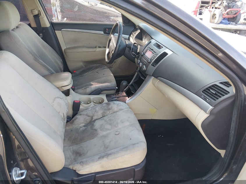 2010 Hyundai Sonata VIN 5NPET4AC9AH582388 IAAI salvage auction — REAR END, Salvage (Utah), sold $250 on 2026-07-23 (photo 5)