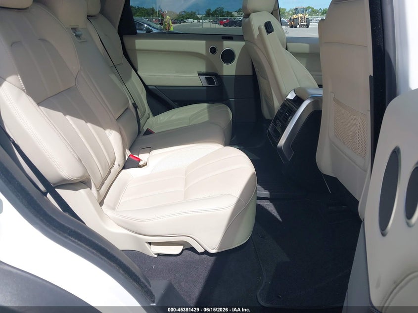 2016 Land rover Range rover sport VIN SALWR2PF4GA114831 IAAI salvage auction — NORMAL WEAR, Clear (Florida), sold $1,600 on 2026-07-29 (photo 8)