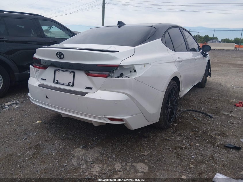 2026 Toyota Camry VIN 4T1DAACK8TU288702 IAAI salvage auction — ALL OVER, Salvage Title, sold $13,300 on 2026-07-29 (photo 4)