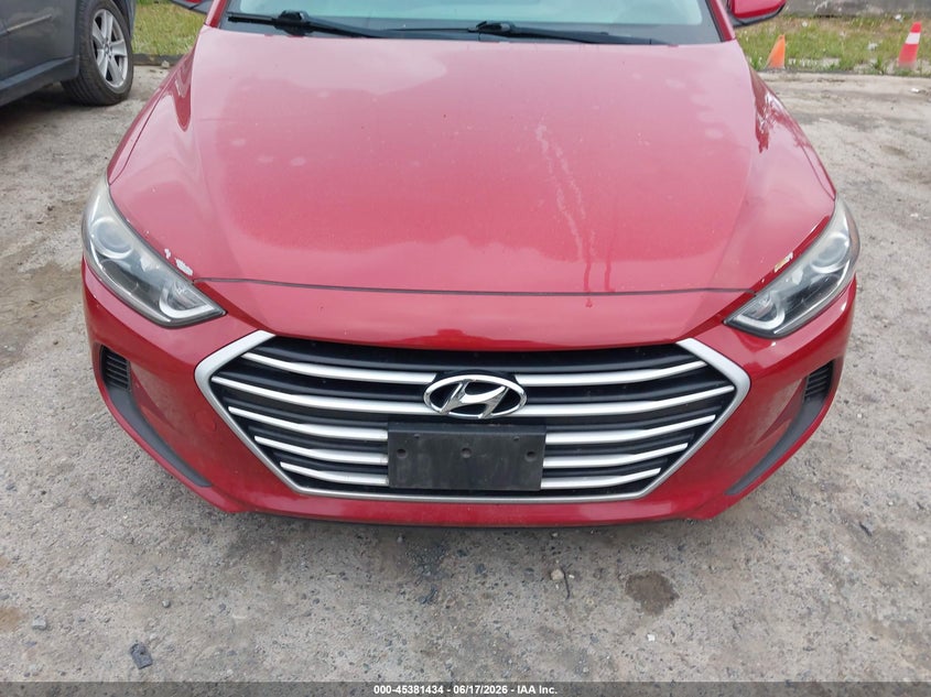 2017 Hyundai Elantra VIN KMHD84LF5HU210501 IAAI salvage auction — NORMAL WEAR, Clear (Washington), sold $1,425 on 2026-07-29 (photo 6)