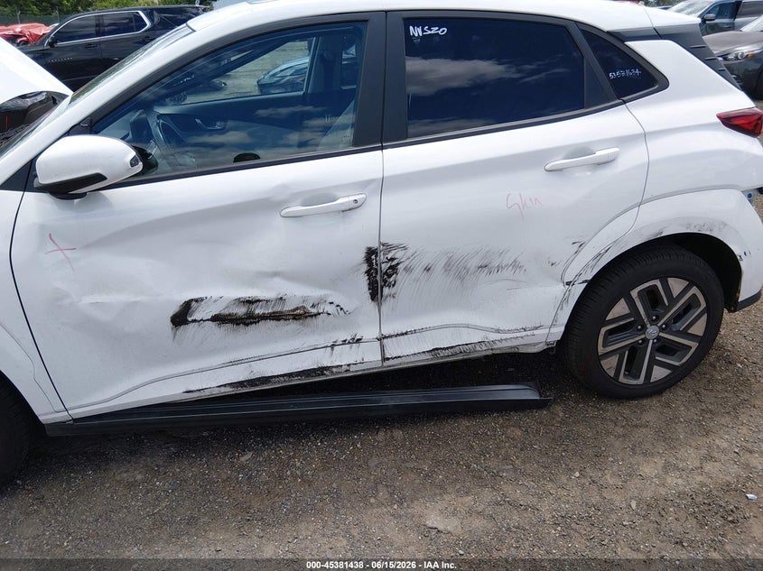 2023 Hyundai Kona VIN KM8K33AG7PU191542 IAAI salvage auction — LEFT SIDE, Salvage Title, sold $1,550 on 2026-07-24 (photo 6)
