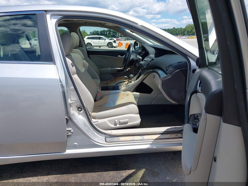 2013 Acura Tsx VIN JH4CU2F61DC010063 IAAI salvage auction — WATER/FLOOD, Salvage (Indiana), sold $175 on 2026-07-23 (photo 5)