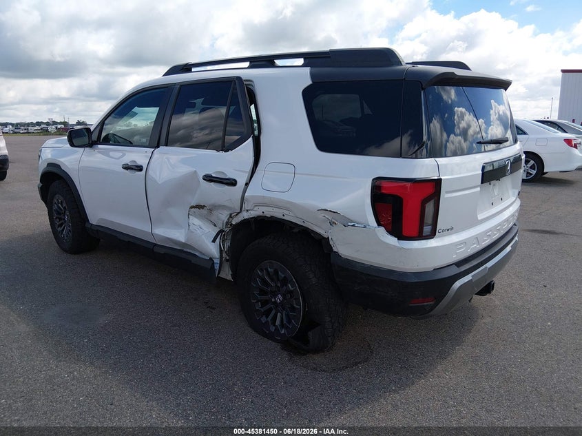 2026 Honda Passport VIN 5FNYF9H5XTB014032 IAAI salvage auction — LEFT SIDE, Salvage (Minnesota), sold $11,100 on 2026-07-29 (photo 3)