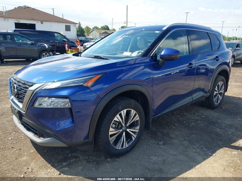 2021 Nissan Rogue VIN JN8AT3BB5MW214873 IAAI salvage auction — RIGHT FRONT, Mv-907A (New York), sold $6,000 on 2026-07-15 (photo 2)