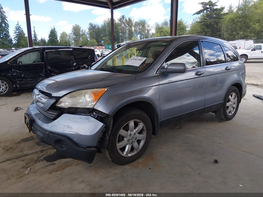 2007 Honda Cr-v VIN JHLRE48757C071479 IAAI salvage auction — LEFT FRONT, Bill Of Sale (Washington), sold $1,475 on 2026-07-29 (photo 2)