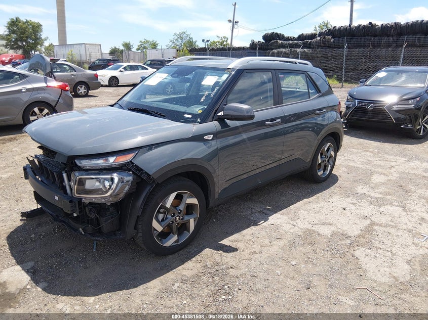 2025 Hyundai Venue VIN KMHRC8A38SU392674 IAAI salvage auction — FRONT END, Salvage Title, sold $4,575 on 2026-07-17 (photo 2)