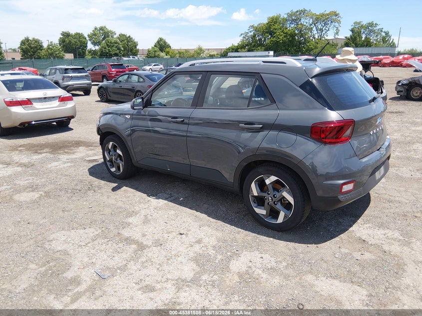 2025 Hyundai Venue VIN KMHRC8A38SU392674 IAAI salvage auction — FRONT END, Salvage Title, sold $4,575 on 2026-07-17 (photo 3)