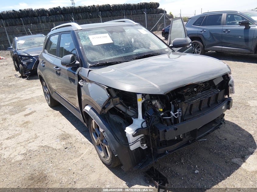 2025 Hyundai Venue VIN KMHRC8A38SU392674 IAAI salvage auction — FRONT END, Salvage Title, sold $4,575 on 2026-07-17 (photo 6)