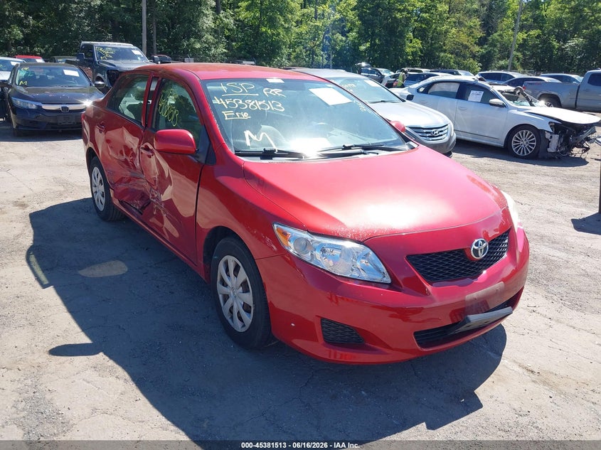 2009 Toyota Corolla VIN JTDBL40E09J004852 IAAI salvage auction — SIDE, Salvage - Greater Than 75% (Maryland), sold $1,500 on 2026-07-08 (photo 1)