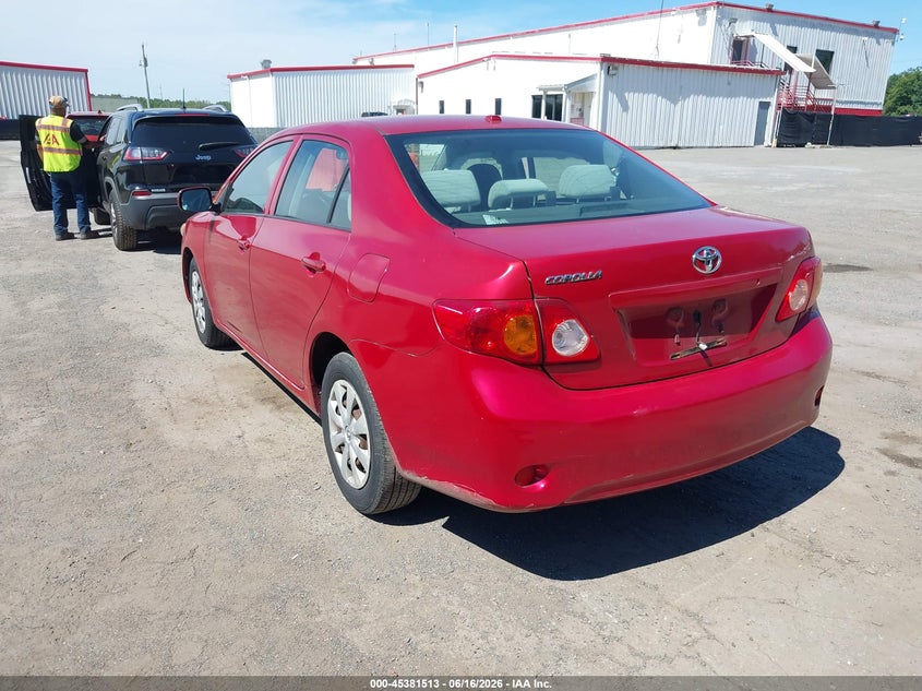 2009 Toyota Corolla VIN JTDBL40E09J004852 IAAI salvage auction — SIDE, Salvage - Greater Than 75% (Maryland), sold $1,500 on 2026-07-08 (photo 3)