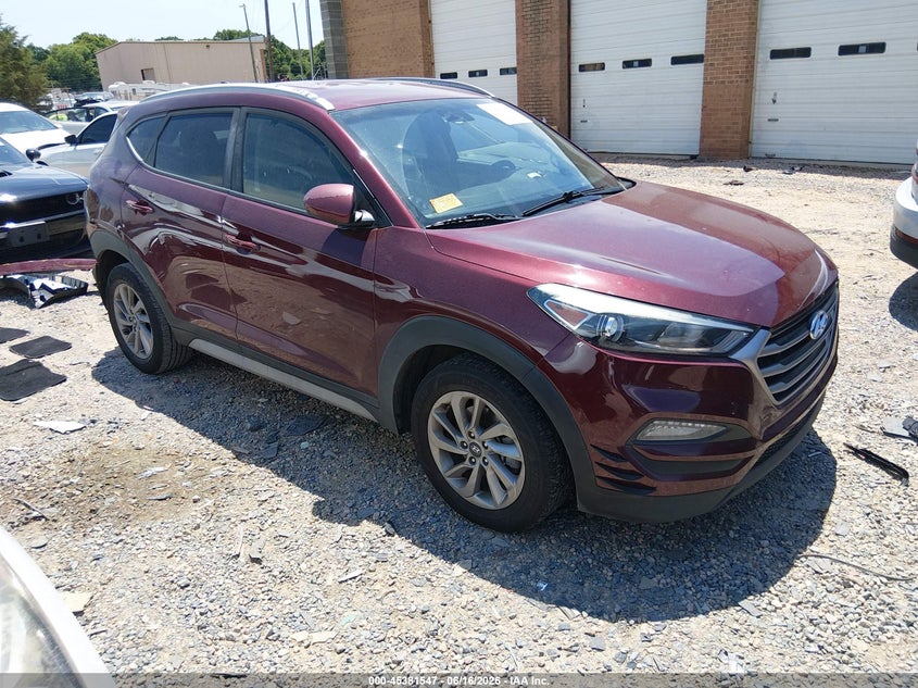 2018 Hyundai Tucson VIN KM8J33A47JU665367 IAAI salvage auction — REAR END, Salvage (North Carolina), sold $1,450 on 2026-07-27 (photo 1)