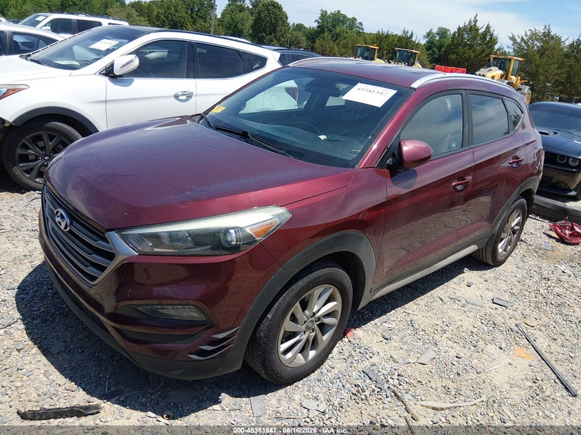 2018 Hyundai Tucson VIN KM8J33A47JU665367 IAAI salvage auction — REAR END, Salvage (North Carolina), sold $1,450 on 2026-07-27 (photo 2)