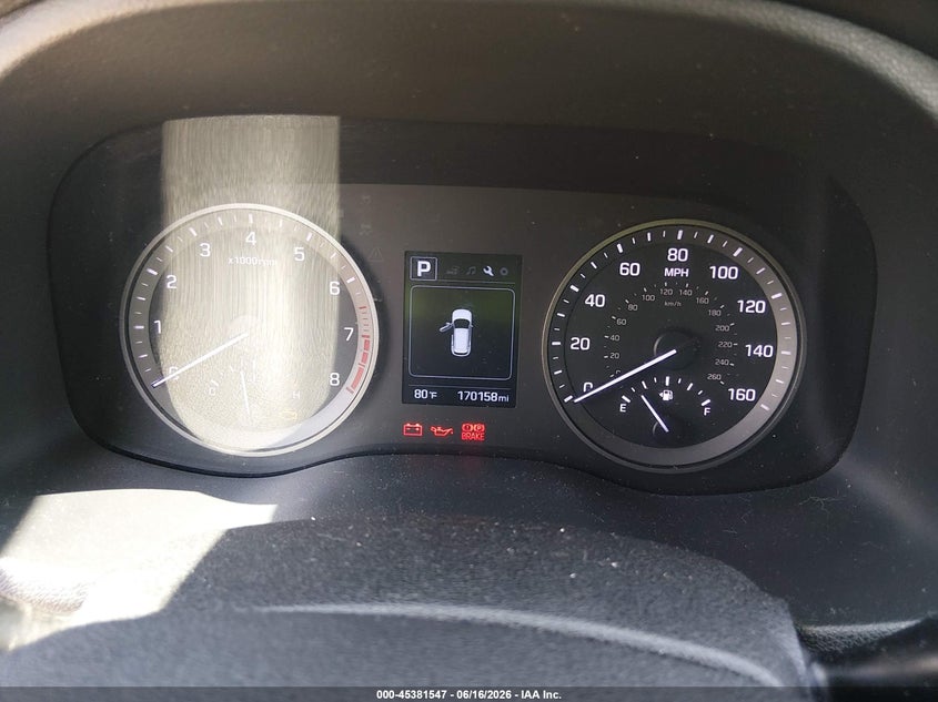 2018 Hyundai Tucson VIN KM8J33A47JU665367 IAAI salvage auction — REAR END, Salvage (North Carolina), sold $1,450 on 2026-07-27 (photo 7)