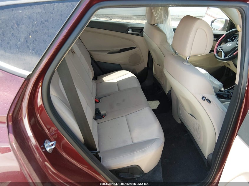 2018 Hyundai Tucson VIN KM8J33A47JU665367 IAAI salvage auction — REAR END, Salvage (North Carolina), sold $1,450 on 2026-07-27 (photo 8)