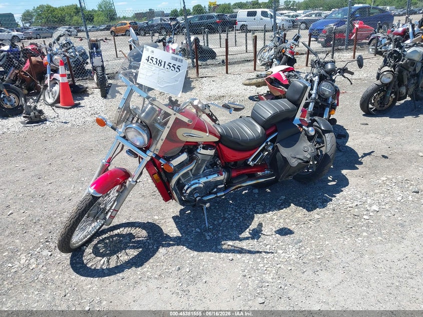 1998 Suzuki Vs800 VIN JS1VS52A4W2101228 IAAI salvage auction — NORMAL WEAR, Clear (Pennsylvania), sold $100 on 2026-07-17 (photo 2)