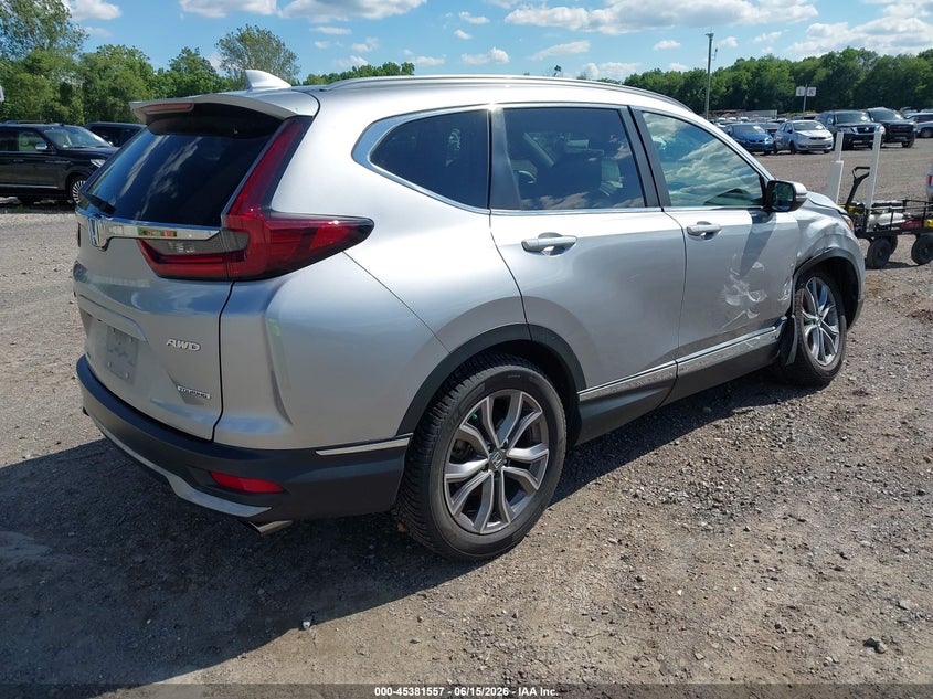 2020 Honda Cr-v VIN 2HKRW2H99LH674532 IAAI salvage auction — RIGHT FRONT, Salvage (New Jersey), sold $9,300 on 2026-08-01 (photo 4)