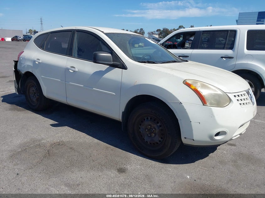 2009 Nissan Rogue sport VIN JN8AS58T09W044380 IAAI salvage auction — REAR END, Salvage (California), sold $425 on 2026-07-23 (photo 1)