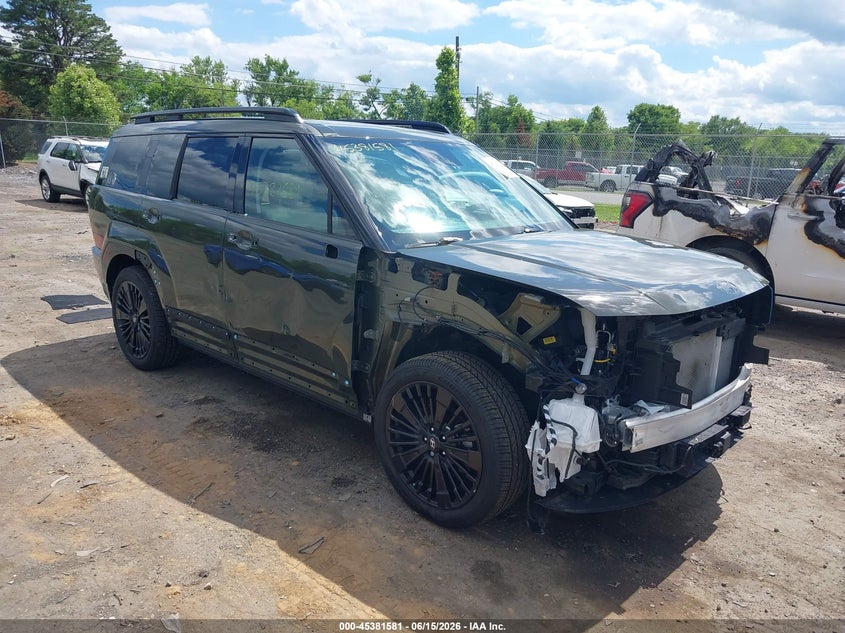 2024 Hyundai Santa fe VIN 5NMP5DG12RH003131 IAAI salvage auction — FRONT END, Salvage (Virginia), sold $7,200 on 2026-07-28 (photo 1)