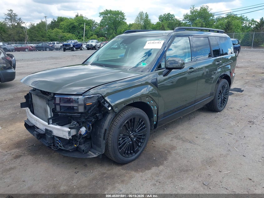 2024 Hyundai Santa fe VIN 5NMP5DG12RH003131 IAAI salvage auction — FRONT END, Salvage (Virginia), sold $7,200 on 2026-07-28 (photo 2)