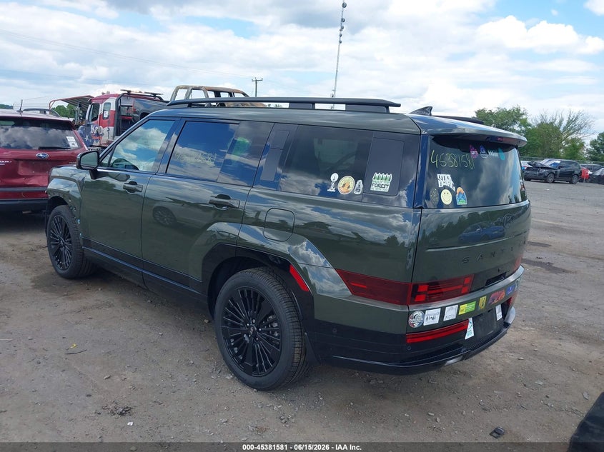 2024 Hyundai Santa fe VIN 5NMP5DG12RH003131 IAAI salvage auction — FRONT END, Salvage (Virginia), sold $7,200 on 2026-07-28 (photo 3)