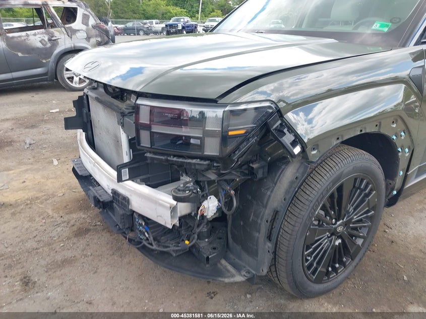 2024 Hyundai Santa fe VIN 5NMP5DG12RH003131 IAAI salvage auction — FRONT END, Salvage (Virginia), sold $7,200 on 2026-07-28 (photo 6)