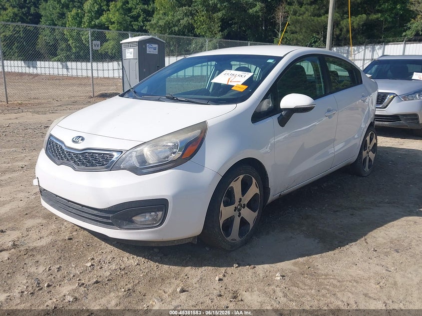 2015 Kia Rio VIN KNADN4A35F6427809 IAAI salvage auction — REAR END, Salvage (Georgia), sold $25 on 2026-07-23 (photo 2)