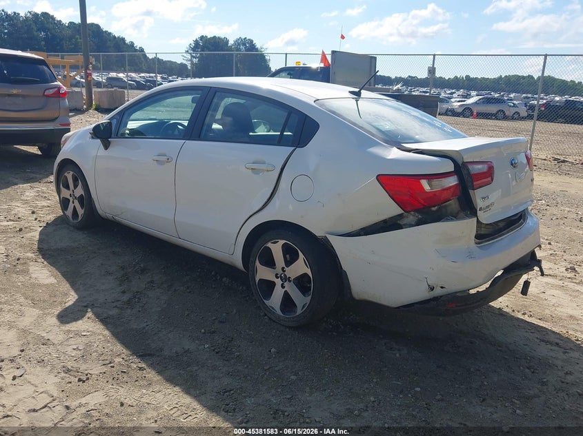2015 Kia Rio VIN KNADN4A35F6427809 IAAI salvage auction — REAR END, Salvage (Georgia), sold $25 on 2026-07-23 (photo 3)