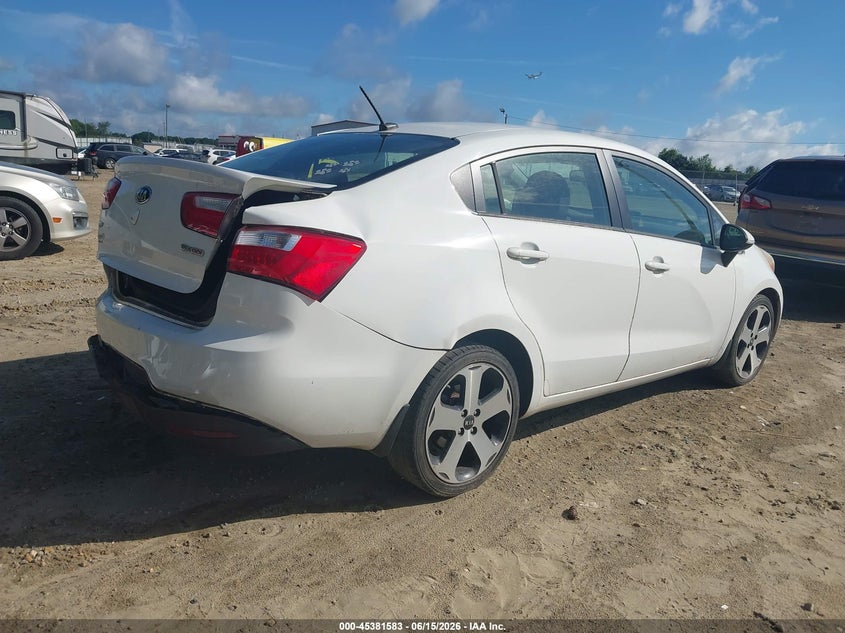 2015 Kia Rio VIN KNADN4A35F6427809 IAAI salvage auction — REAR END, Salvage (Georgia), sold $25 on 2026-07-23 (photo 4)