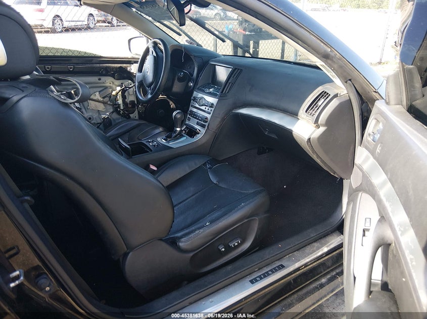 2009 Infiniti G VIN JNKCV66EX9M721760 IAAI salvage auction — REAR END, Salvage (Louisiana), sold $25 on 2026-07-27 (photo 5)