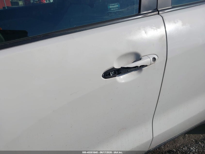 2013 Kia Rio VIN KNADM4A39D6268907 IAAI salvage auction — NORMAL WEAR, Clear (Pennsylvania), sold $600 on 2026-07-07 (photo 6)