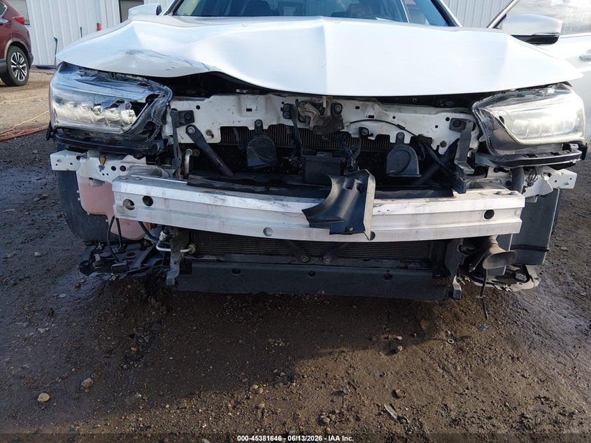 2018 Acura Tlx VIN 19UUB3F71JA000989 IAAI salvage auction — FRONT END, Salvage (Kansas), sold $2,950 on 2026-07-24 (photo 6)
