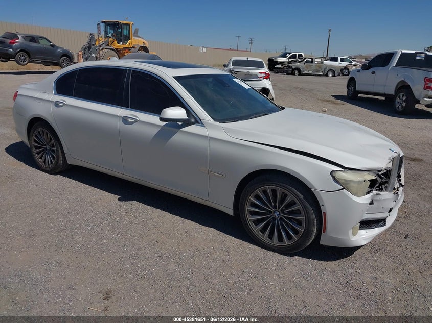 2012 BMW 7 series VIN WBAKB4C51CC576021 IAAI salvage auction — FRONT END, Regular (Nevada), sold $675 on 2026-07-30 (photo 1)