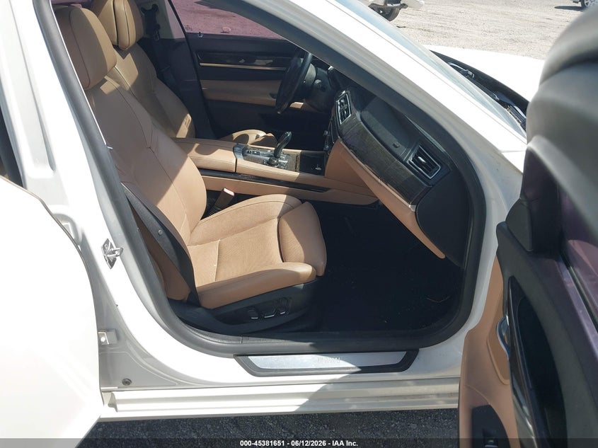 2012 BMW 7 series VIN WBAKB4C51CC576021 IAAI salvage auction — FRONT END, Regular (Nevada), sold $675 on 2026-07-30 (photo 5)