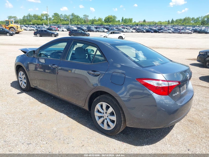 2016 Toyota Corolla VIN 5YFBURHE7GP421229 IAAI salvage auction — FRONT END, Salvage (Illinois), sold $2,600 on 2026-08-02 (photo 3)
