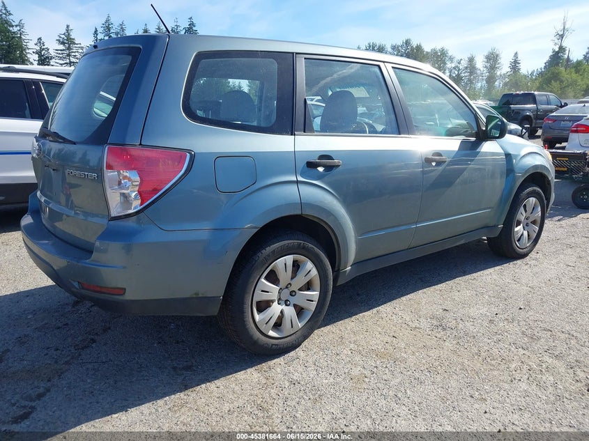 2009 Subaru Forester VIN JF2SH61679H727367 IAAI salvage auction — NORMAL WEAR, Clear (Washington), sold $650 on 2026-07-15 (photo 4)