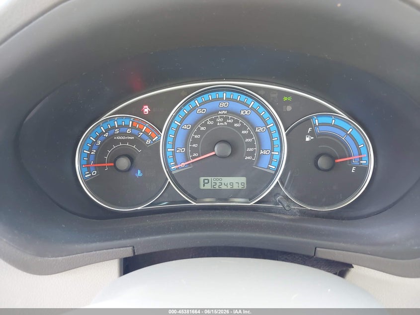 2009 Subaru Forester VIN JF2SH61679H727367 IAAI salvage auction — NORMAL WEAR, Clear (Washington), sold $650 on 2026-07-15 (photo 7)
