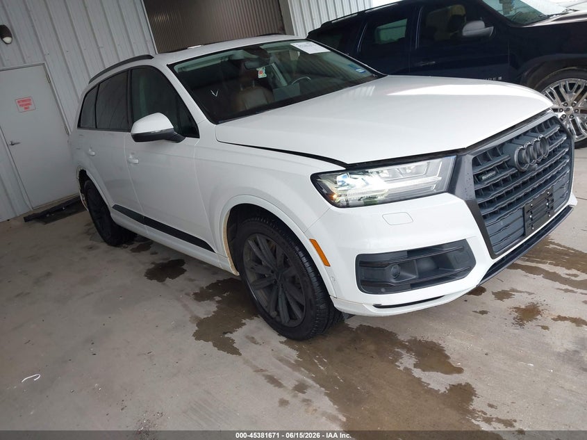 2019 Audi Q7 VIN WA1VAAF75KD016438 IAAI salvage auction — REAR END, Original (Texas), sold $8,800 on 2026-07-24 (photo 1)