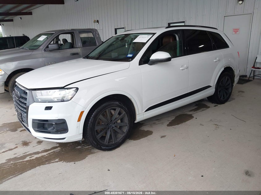 2019 Audi Q7 VIN WA1VAAF75KD016438 IAAI salvage auction — REAR END, Original (Texas), sold $8,800 on 2026-07-24 (photo 2)