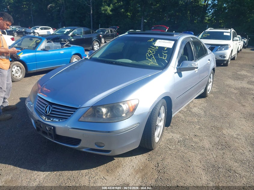 2005 Acura Rl VIN JH4KB16535C014331 IAAI salvage auction — REAR END, Salvage - 75% Or Less (Maryland), sold $225 on 2026-07-22 (photo 2)