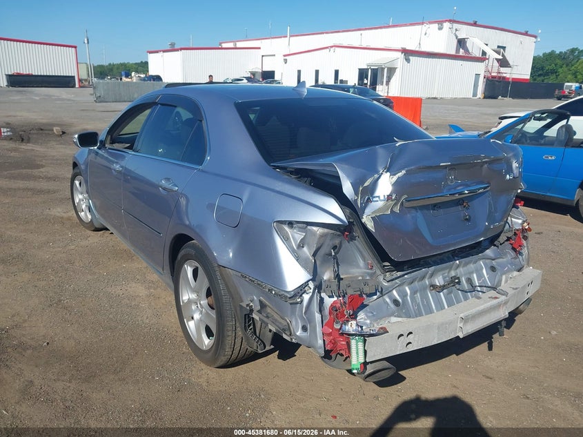2005 Acura Rl VIN JH4KB16535C014331 IAAI salvage auction — REAR END, Salvage - 75% Or Less (Maryland), sold $225 on 2026-07-22 (photo 3)