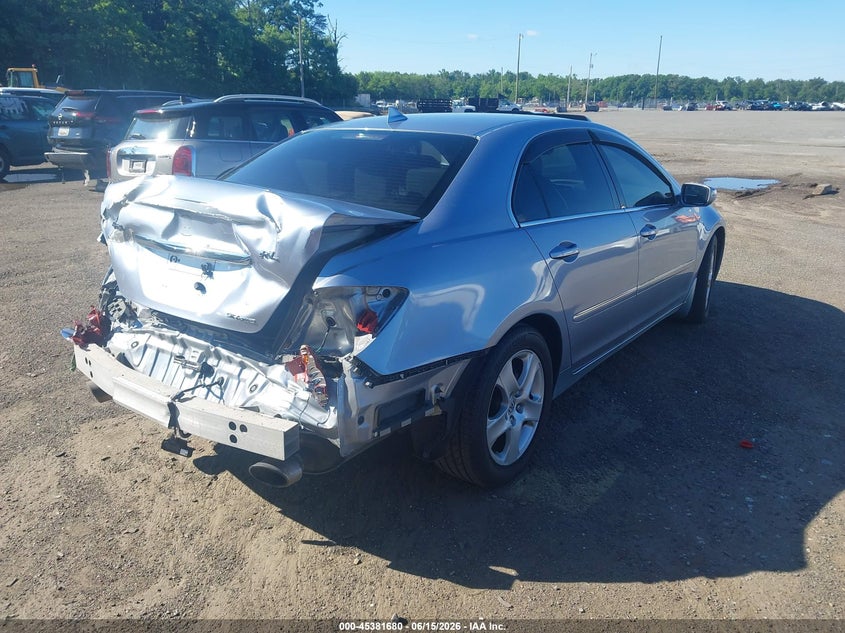 2005 Acura Rl VIN JH4KB16535C014331 IAAI salvage auction — REAR END, Salvage - 75% Or Less (Maryland), sold $225 on 2026-07-22 (photo 4)