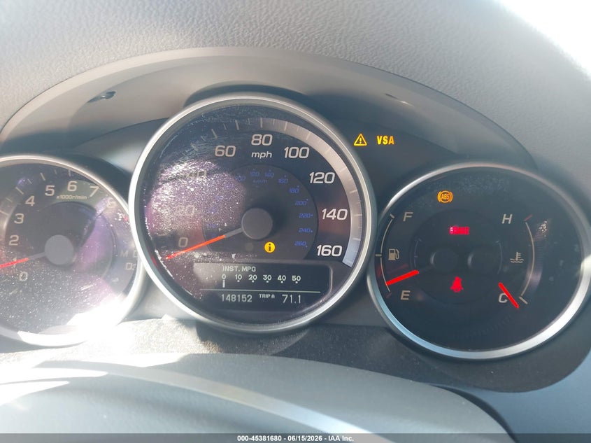 2005 Acura Rl VIN JH4KB16535C014331 IAAI salvage auction — REAR END, Salvage - 75% Or Less (Maryland), sold $225 on 2026-07-22 (photo 7)