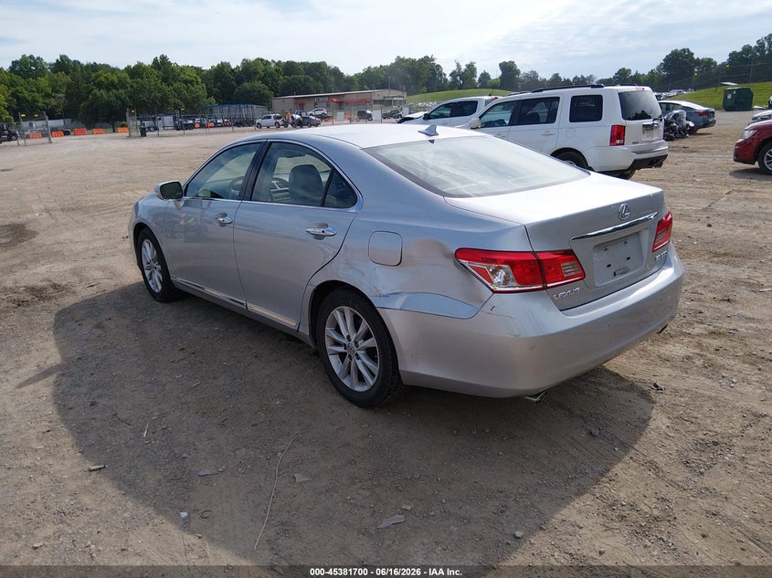 2010 Lexus Es 350 VIN JTHBK1EG3A2352301 IAAI salvage auction — LEFT REAR, Salvage (Tennessee), sold $2,850 on 2026-07-15 (photo 3)