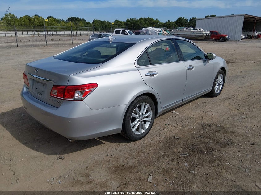 2010 Lexus Es 350 VIN JTHBK1EG3A2352301 IAAI salvage auction — LEFT REAR, Salvage (Tennessee), sold $2,850 on 2026-07-15 (photo 4)