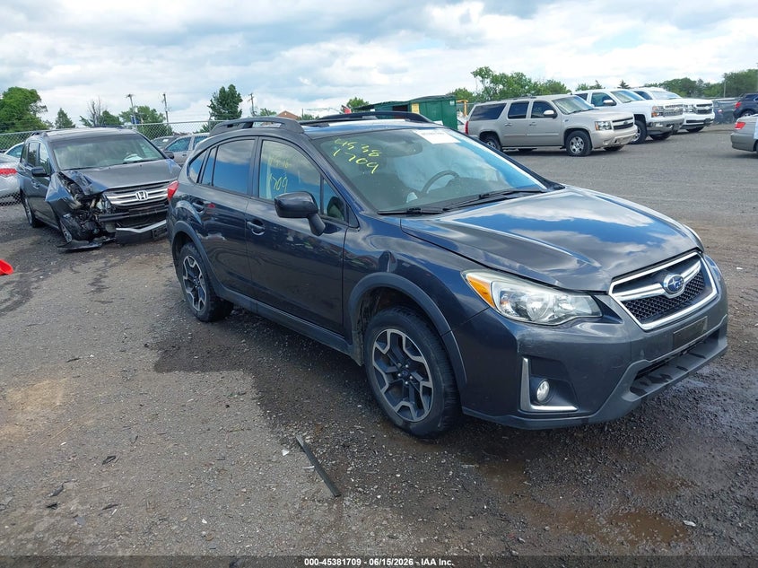 2016 Subaru Xv VIN JF2GPABC7G8281105 IAAI salvage auction — LEFT SIDE, Clear (Virginia), sold $850 on 2026-07-28 (photo 1)