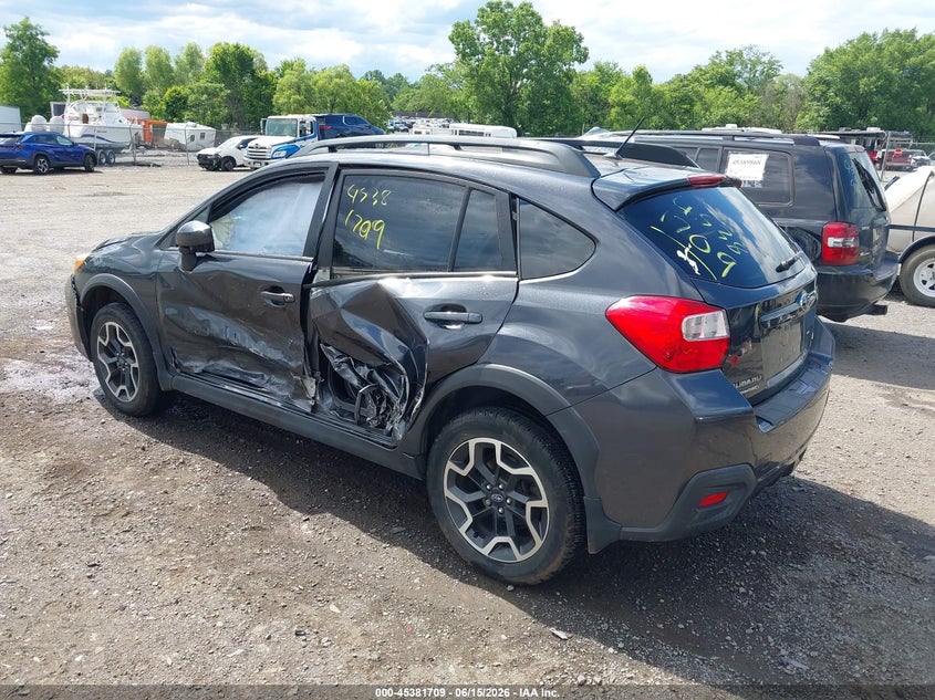 2016 Subaru Xv VIN JF2GPABC7G8281105 IAAI salvage auction — LEFT SIDE, Clear (Virginia), sold $850 on 2026-07-28 (photo 3)