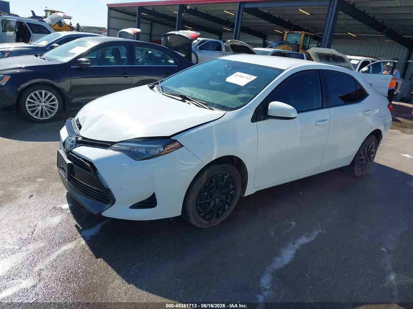 2017 Toyota Corolla VIN 5YFBURHE5HP624718 IAAI salvage auction — FRONT END, Certificate Of Title (Nebraska), sold $3,000 on 2026-07-29 (photo 2)