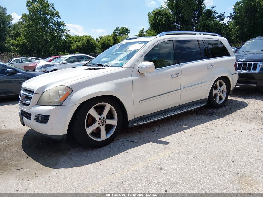 2009 Mercedes-benz Gl-class VIN 4JGBF71E89A444286 IAAI salvage auction — NORMAL WEAR, Clear (Virginia), sold $875 on 2026-07-09 (photo 2)