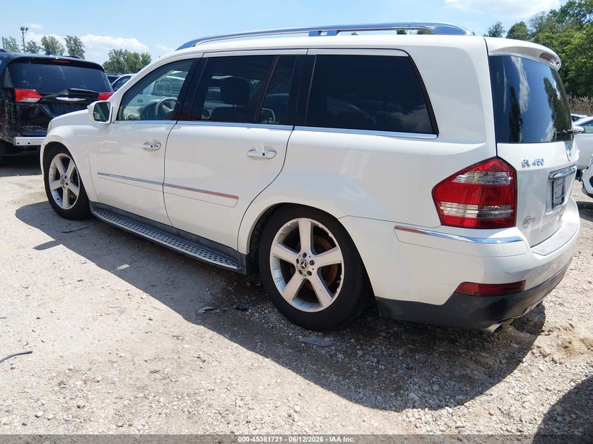 2009 Mercedes-benz Gl-class VIN 4JGBF71E89A444286 IAAI salvage auction — NORMAL WEAR, Clear (Virginia), sold $875 on 2026-07-09 (photo 3)