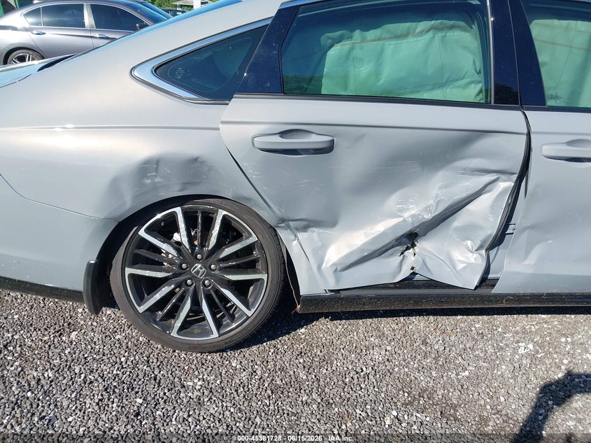 2025 Honda Accord VIN 1HGCY2F81SA072595 IAAI salvage auction — SIDE, Clear (South Carolina), sold $12,700 on 2026-07-09 (photo 6)